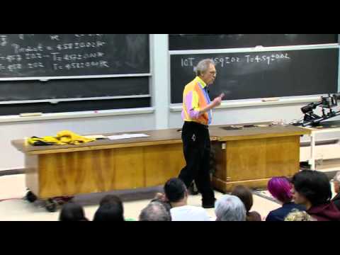 For the Love of Physics | MIT 8.01 Physics I: Classical Mechanics, Fall 1999