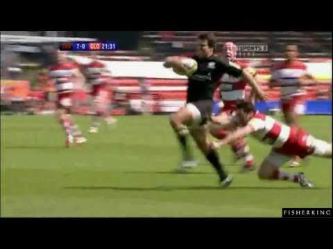 Schalk Brits - Try of the Season - Premiership - Gloucester v Saracens - 2011