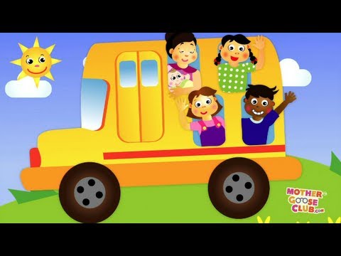 Wheels on the Bus - Back to School! - Mother Goose Club Nursery Rhymes