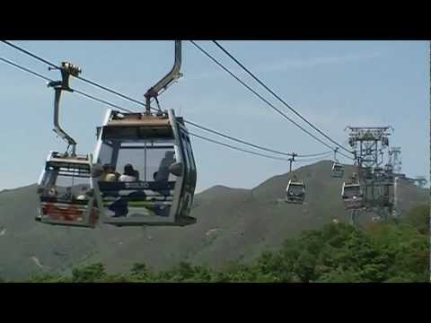 Breathtaking Views from Skyrail Cable Car, Lantau Island, Hong Kong (DON'T MISS THE ENDING)