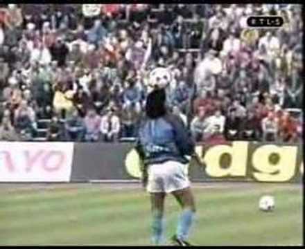 Diego Armando Maradona on Opus Live is Life - Napoli warm up