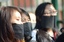 Young Tibetans marching from Jantar Mantar to the Chinese embassy during a mass protest by thousands of Tibetans in New Delhi, the capital of India, on 08th February, 2012.