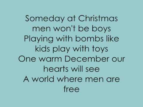 Justin Bieber - Someday at christmas w/ lyrics