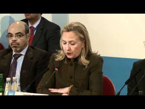 London Conference on Somalia: US Secretary of State Hillary Rodham Clinton