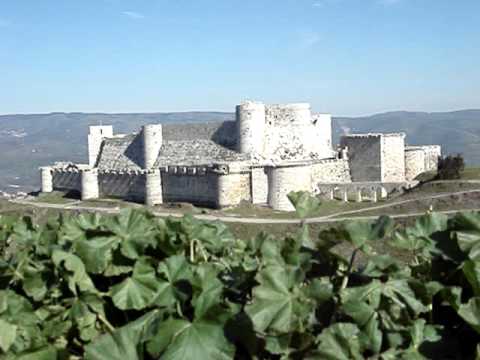 Le Krak de Chevalier - حصن الأکراد‎ in Homs, Syria 2010