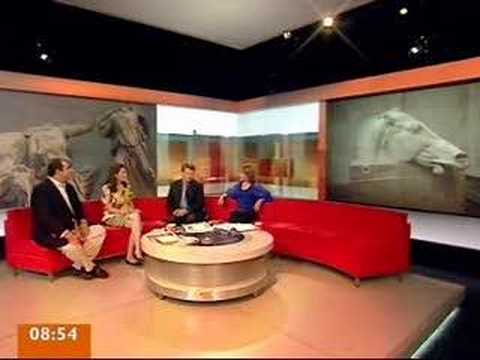 BBC1 Breakfast Program: Stelios and the Parthenon Marbles