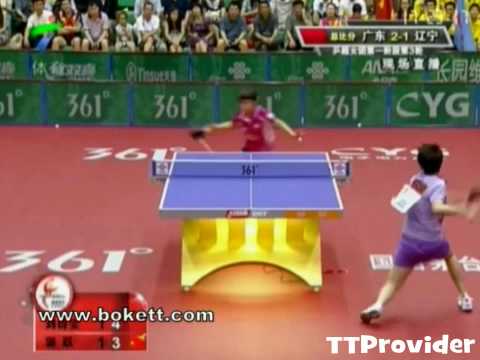 Chinese Superleague 2010: Liu Shiwen-Guo Yue