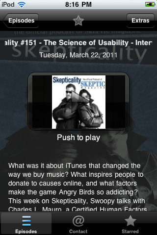 Skepticality iOS App Play Mobile Apps
