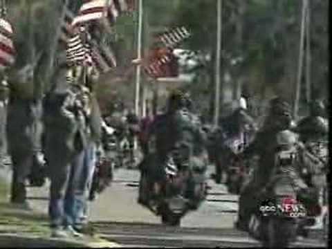 Patriot Guard Riders on ABC World News