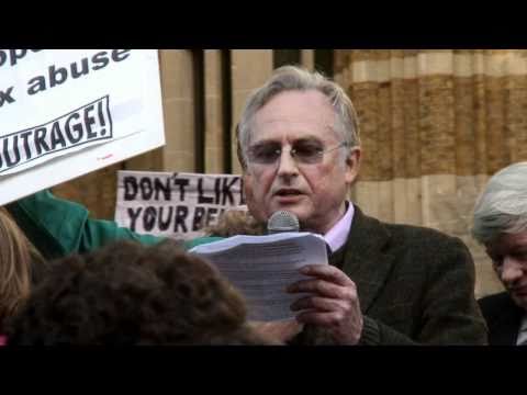 Richard Dawkins' Speech at Protest the Pope March