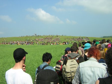 Affinity groups forming before the final push towards the road to Heiligendamm