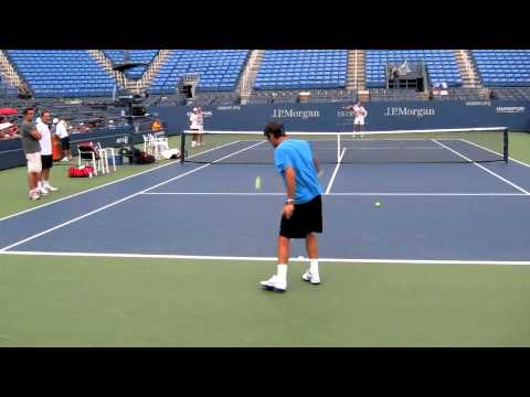 HD Federer / Gasquet Practice 1/2.mov