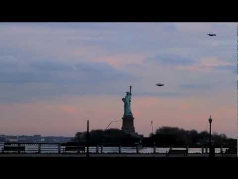 Flying People in New York City