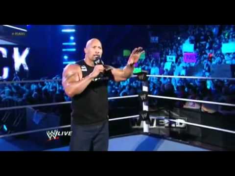 The Rock Returns - WWE Raw 2/27/12 Part 1 (2012) HQ