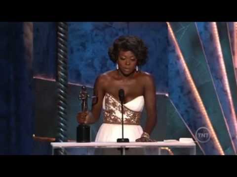 [In Full] Viola Davis Wins Best Actress At The Screen Actors Guild Awards 2012