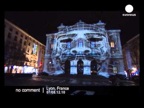 Festival of lights in Lyon - no comment