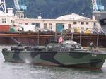 PT-658 in Measure 31-20L Camouflage May 2011 Portland, Oregon. Perhaps the best example of a surviving Higgins 78-foot (24 m) boat is PT658, which was completely restored to her original 1945 configuration from 1995 to 2005.