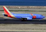 Southwest Airlines Boeing 737-300 (N647SW) painted in 'Triple Crown