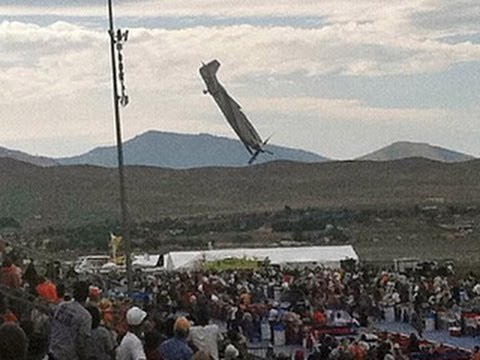 Reno, Nevada 2011 Stead Air Races Crash!