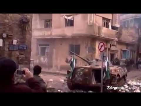 Syria: Rebels in Homs fire on government troops