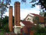 Walter Burley Griffin Incinerator, Ipswich, Queensland. The Griffins participated in the celebrated Chicago Tribune Tower Competition in 1922.