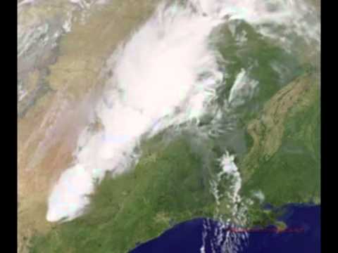 Weather Radar of Joplin Tornado: Bio Warfare Cloud Seeding Rain Wrapped Tornado with Crazies Fungi