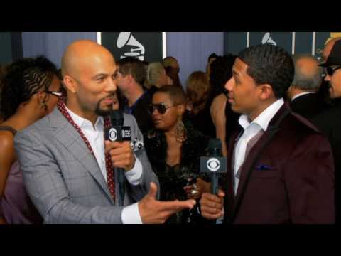 52nd Grammy Awards - Common Interview