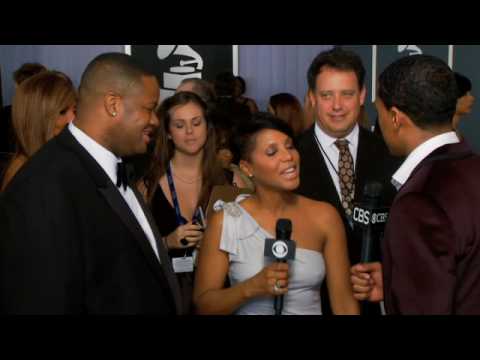 52nd Grammy Awards - Vince Hubert and Toni Braxton Interview