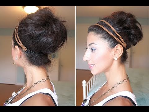 Quick & Messy Bun / Up-Do