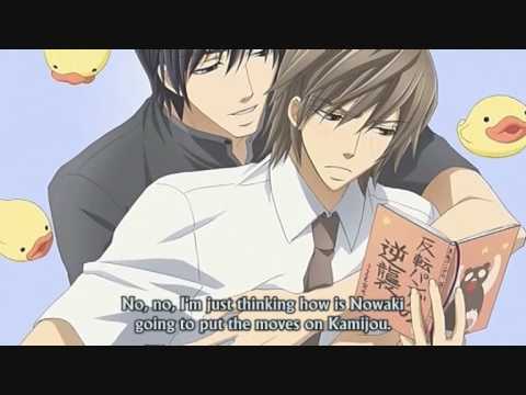 Kamijou x Nowaki VAs discussing Junjou Romantica