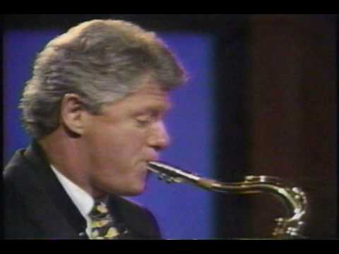 American President - Bill Clinton Play Saxophone at the Arsenio Hall Show - NBC 1992