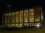 Avery Fisher Hall in Lincoln Center, a concert hall in New York City, is part of the Lincoln Center for the Performing Arts complex.