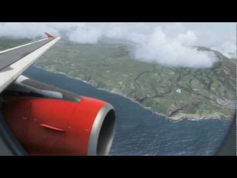 FSX Air Berlin A320 Ponta Delgada Take-Off