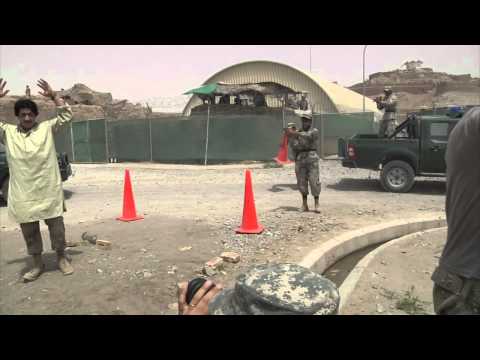 Afghan Border Police Training and Graduation (b-roll)