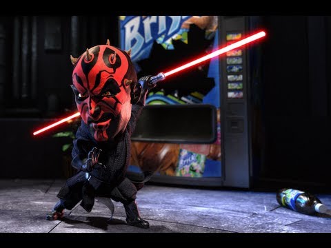 Brisk Star Wars Commercial: Yoda vs. Darth Maul