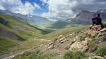 The landscape of Khinalug valley. Azerbaijan is home to a vast variety of landscapes. Over half of Azerbaijan's land mass consists of mountain ridges, crests, yailas, and plateaus which rise up to hypsometric levels of 400–1000 meters (including the Middle and Lower lowlands), in some places (Talis, Jeyranchol-Ajinohur and Langabiz-Alat foreranges) up to 100–120 meters, and others from 0–50 meters and up (Qobustan, Absheron).