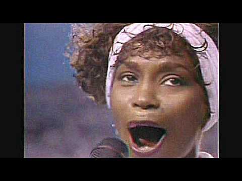 Whitney Houston singing the National Anthem in 1991 (HD)