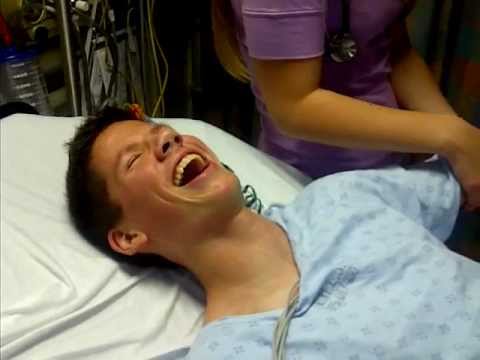 Funniest reaction to hospital drugs for a broken arm