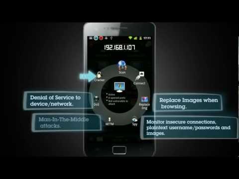 Anti - Android Network Toolkit Capabilities Video/Demo by ZImperium LTD