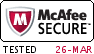 McAfee SECURE sites help keep you safe from identity theft, credit card fraud, spyware, spam, viruses and online scams