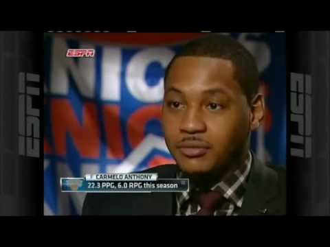 Carmelo Anthony Unique Interview On Jeremy Lin 