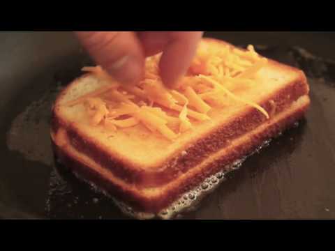 Food Wishes Recipes - Inside-Out Grilled Cheese Sandwich - Ultimate Cheese Sandwich