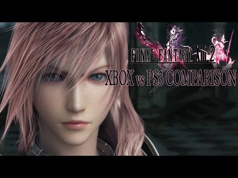 Final Fantasy XIII-2 Xbox vs PS3 gameplay comparison video