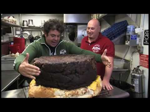 Man v. Food - Mega Burgers in Detroit