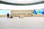 The Interactive Debate on the Rights of Persons with Disabilities of the 19th Session of the Human Rights Council is translated into sign language and captioned simultaneously. Room XX, Palais des Nations, Geneva. Thursday 1 March 2012. Photo by Violaine Martin