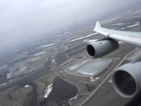 Airbus 340-300 EDDM Takeoff Muenchen