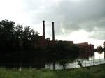 Shuttered textile mill, Dan River Mills, on the Dan River, Danville. On March 2, 1911, Danville Police Chief R. E. Morris, who had been elected to three two-year terms and was running for a fourth term, was arrested as an escaped convicted murderer.