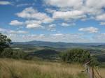 View of the Moonbi Range, from Flagstaff Mountain. The Moonbi Range is a chain of hills which forms a part of the Northern Tablelands, New South Wales, Australia.