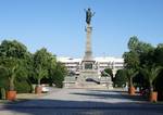 The Monument of Liberty was built at the beginning of the 20th century by the Italian sculptor Arnoldo Zocchi