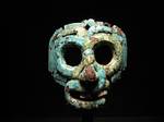 Turquoise mosaic mask. Mixtec-Aztec, 1400-1521 CE. The Mixtecan languages (in their many variants) were estimated to be spoken by about 300,000 people at the end of the 20th century, although the majority of Mixtec speakers also had at least a working knowledge of the Spanish language.